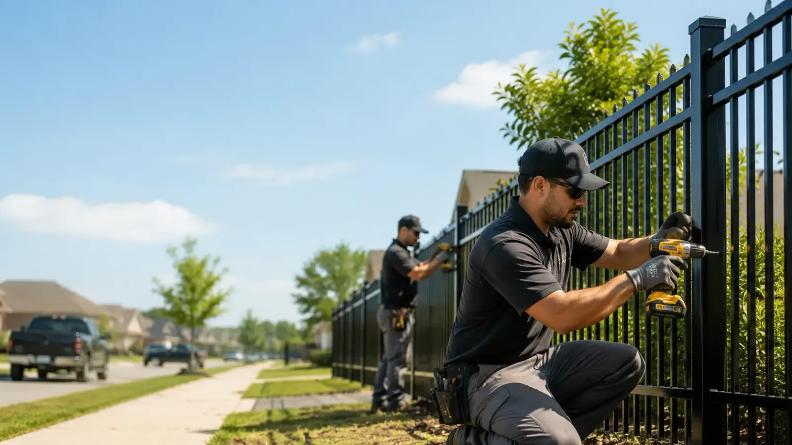 Metal Fence Installation in Tripoli, WI